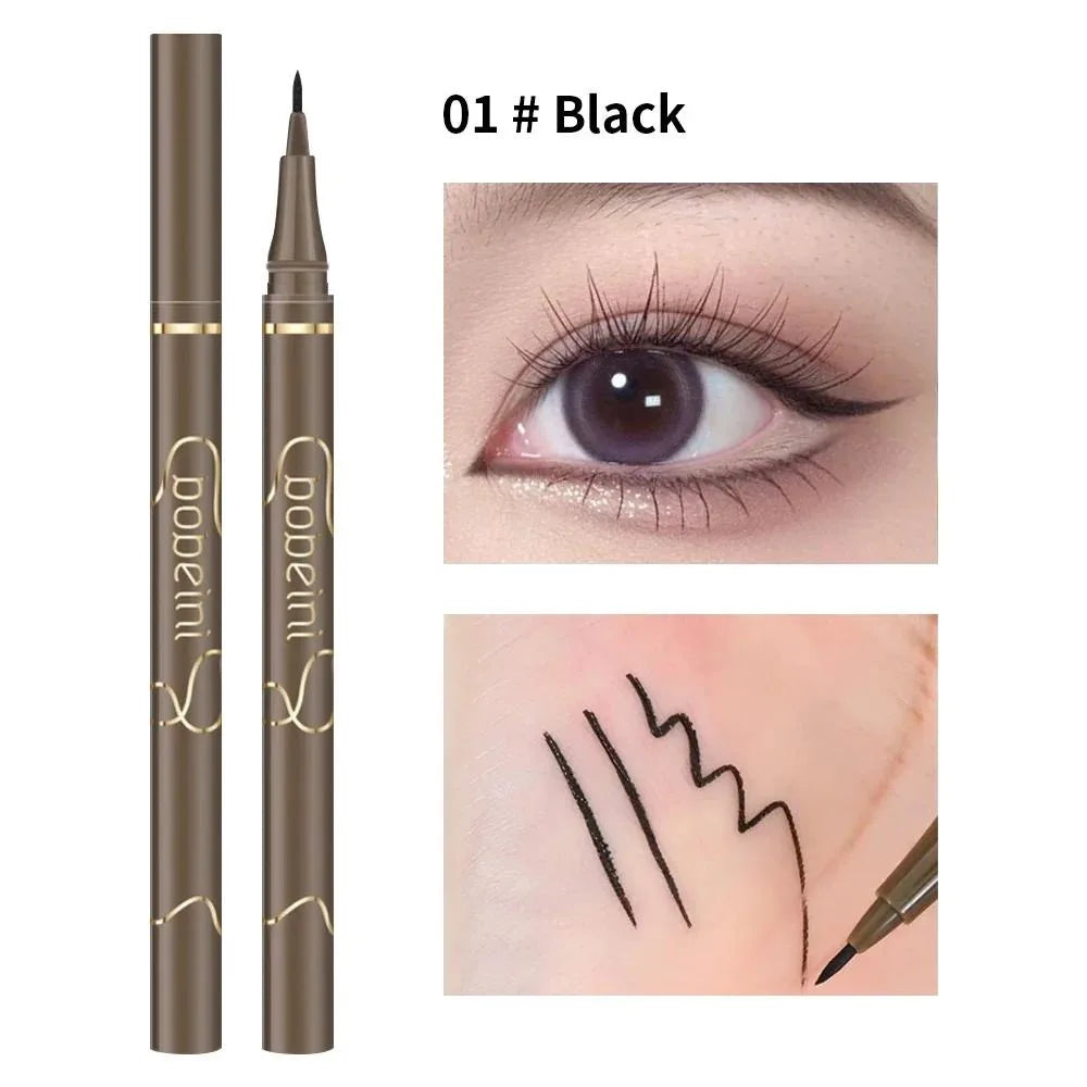 Silkworm Eyeliner Liquid Eyeliner Ultra Matte Black Brown Waterproof