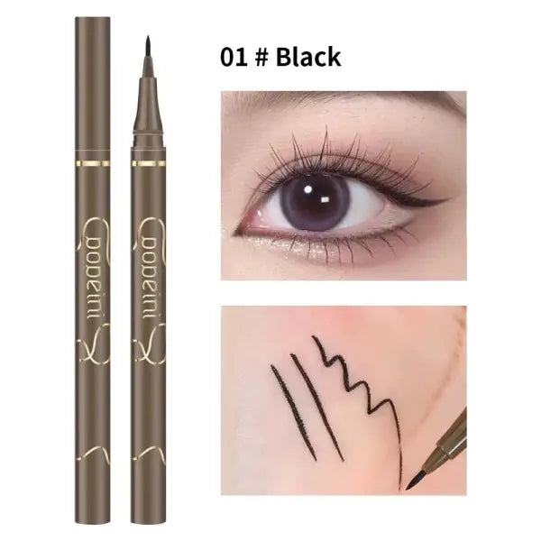 Silkworm Eyeliner Liquid Eyeliner Ultra Matte Black Brown Waterproof